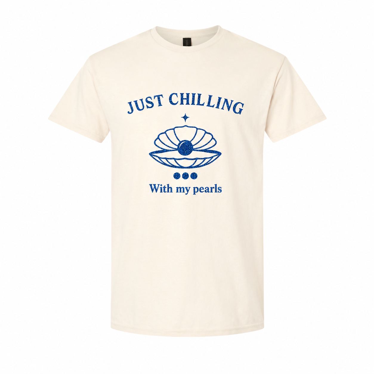 Just chilling with my pearls T-shirt