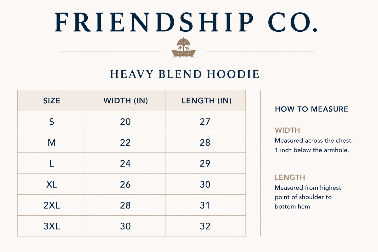 Friendship Crest Hoodie