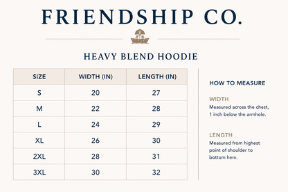 Friendship Crest Hoodie